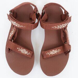 Teva Women's Midform Universal Holiday Swarovski® Crystals Sandal Women's 8 NEW